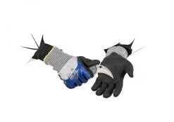 Active Gear Schnittschutzhandschuhe Active CUT C3180 Mit Beschichtung Aus Nitril Und Sandnitril, Schnittschutz Klasse D (120 Paare In Karton), Grau-Blau -Arbeitsschutzkleidung Geschäft 7A455050 6DBF 4EAB 704B CDFD3D7D6B44