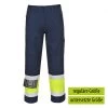 Portwest MV26 - Warnschutzhose Flamm- Und Hitzebeständig, Reflektierend, Antistatisch, Reguläre Größe, Gelb-Marine -Arbeitsschutzkleidung Geschäft 7E4C1A45 8555 DF64 BAB5 BA267998D1CF