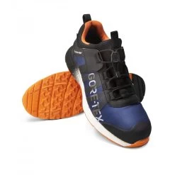 SOLID GEAR SG76010 Revolution 2 GTX S3 HRO WR SRC, METALLFREI, Schwarz-Blau