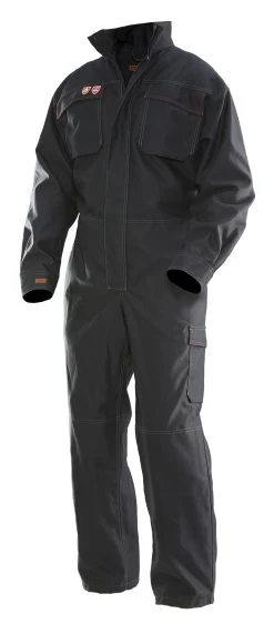 Jobman 4036 Arbeits Schweißeroverall Flammschutz, Reguläre Größe, Schwarz