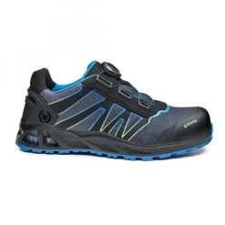 BASE B1007 - K-Energy S3 HRO SRC SICHERHEITSTURNSCHUHE AUS TEXTIL, Grau-Blau