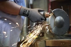 Showa Duracoil 386 Schnittschutzhandschuhe Mit Nitrilbeschichtung, Schnittschutz C, Atmungsaktiv (10 Paare In Paket), Grau -Arbeitsschutzkleidung Geschäft 80077331 CEBC E606 EE67 296A77A25DB9