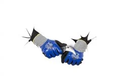 Active Gear Schnittschutzhandschuhe Active CUT C3190 Mit Beschichtung Aus Nitril Und Sandnitril, Schnittschutz Klasse D (120 Paare In Karton), Grau-Blau -Arbeitsschutzkleidung Geschäft 816E574B D637 ED67 D097 B1A31C3CF839