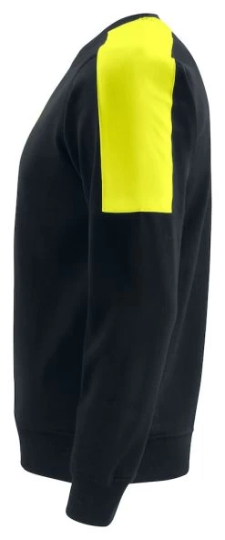 ProJob 2125 ARBEITS SWEATSHIRT AUS 100% BAUMWOLLE, Schwarz/gelb -Arbeitsschutzkleidung Geschäft 81C8D612 5722 56F9 5CFA 3066F6F3F204