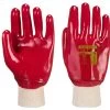Portwest A400 Arbeitshandschuhe Mit Beschichtung Aus PVC, 12G, Feuchtebeständig (12 Paare In Paket), Rot 1 Portwest A400 Arbeitshandschuhe Mit Beschichtung Aus PVC, 12G, Feuchtebeständig (12 Paare In Paket), Rot -Arbeitsschutzkleidung Geschäft 81EE0499 8C8B 7C69 9050 9401F978E7C3