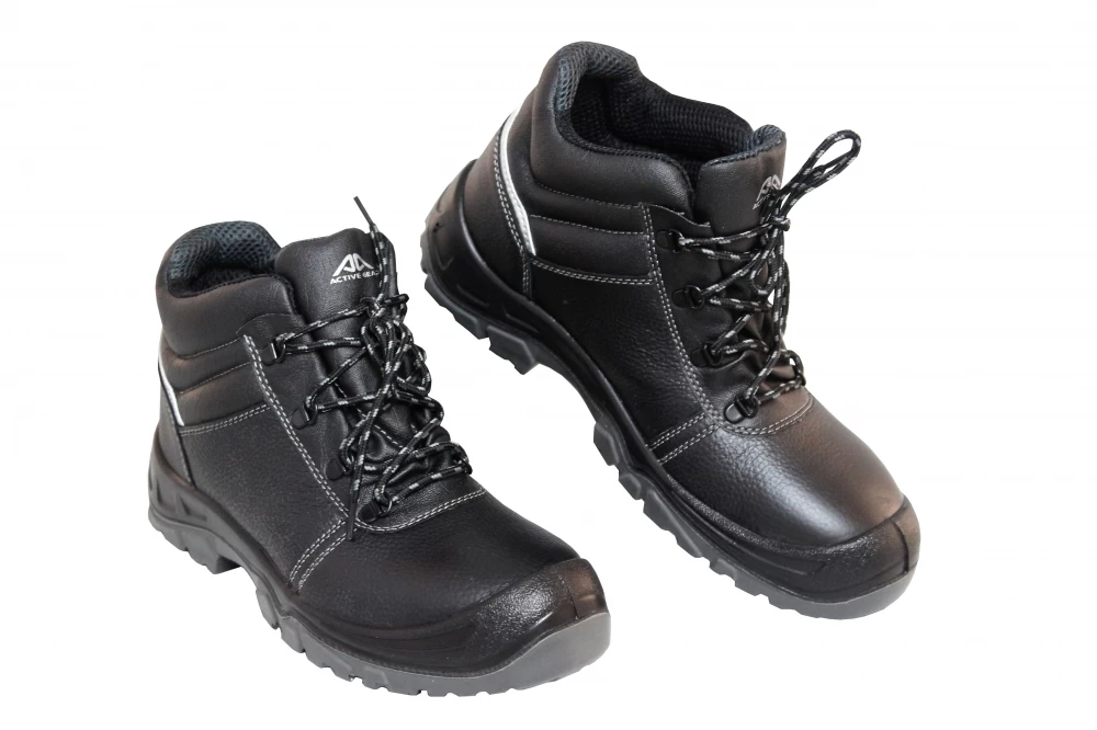 Active Gear A-FIRST High Black Arbeitshochschuhe S3 SRC (10 Paare In Karton), Schwarz 7 Active Gear A-FIRST High Black Arbeitshochschuhe S3 SRC (10 Paare In Karton), Schwarz – Bild 5