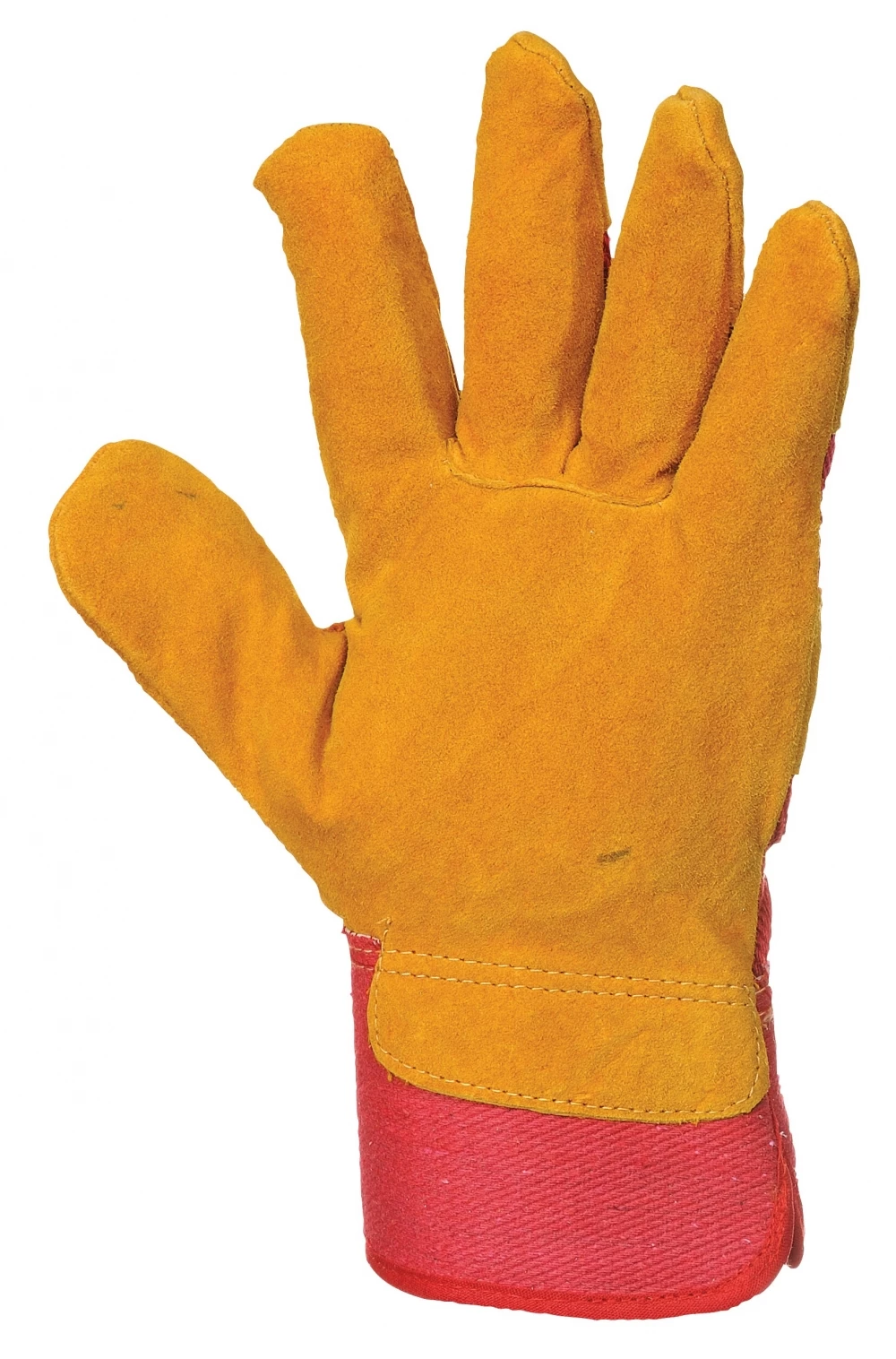 Portwest A225 - Rigger Schutzhandschuhe Mit Beschichtung Aus Leder, Kältebeständig (12 Paare In Paket), Rot 5 Portwest A225 - Rigger Schutzhandschuhe Mit Beschichtung Aus Leder, Kältebeständig (12 Paare In Paket), Rot – Bild 3