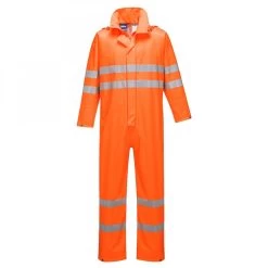 Portwest S495 - Sealtex™ Ultra Warnschutz-Overall Mit Reflexstreifen, Atmungsaktiv, Wasser- Und Winddicht, Reguläre Größe, Orange