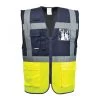 Portwest C276 - Paris Warnschutz-Weste Aus Polyester, Reflektierend (5 Stücke In Paket), Gelb-Marine -Arbeitsschutzkleidung Geschäft 85E8EF67 B4E5 4BA2 34EF 9B3A1E145CED