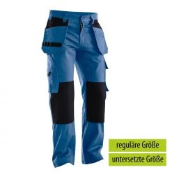 Jobman 2312 Arbeits BUNDHOSE, Reguläre Größe, Blau/schwarz