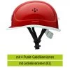 VOSS HELME Kanalarbeiterhelm Aus Polyethylen - Mit 4-Punkt-Gabelkinnriemen, Karminrot -Arbeitsschutzkleidung Geschäft 88A3DA53 0B1D BF30 9AC1 D93977D48E7F