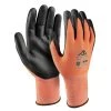 Active Gear Schnittschutzhandschuhe Active CUT C3160 Mit Beschichtung Aus Nitril-Mikroschaum, Schnittschutz Klasse B (120 Paare In Karton), Orange