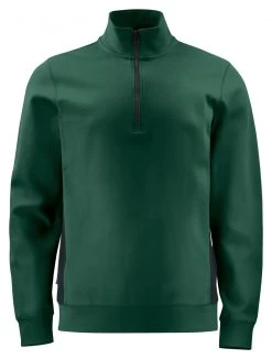 ProJob 2128 ARBEITS SWEATSHIRT MIT HALF ZIP, Grün