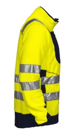 ProJob 6303 ARBEITS WARNSCHUTZ FLEECE JACKE EN ISO20471 KLASSE 3/2, Gelb -Arbeitsschutzkleidung Geschäft 905D3E94 EE07 B779 5EF9 F62DB867B306