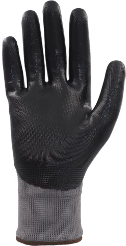 Active Gear Präzisionsarbeit Handschuhe Active FLEX F3220 Mit Beschichtung Aus Nitril, Abriebfest (120 Paare In Karton), Schwarz-Grau -Arbeitsschutzkleidung Geschäft 917E910D 6723 7473 9781 3F3A74F7E4CC