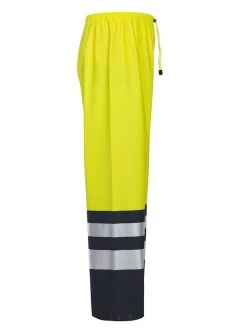 ProJob 6504 Arbeits Warnschutz REGENHOSE EN ISO 20471 KLASSE 2 Wasserdicht, Reguläre Größe, Gelb/marine -Arbeitsschutzkleidung Geschäft 91C0AC37 2691 7F4E 3B49 D4F03DE44FB8