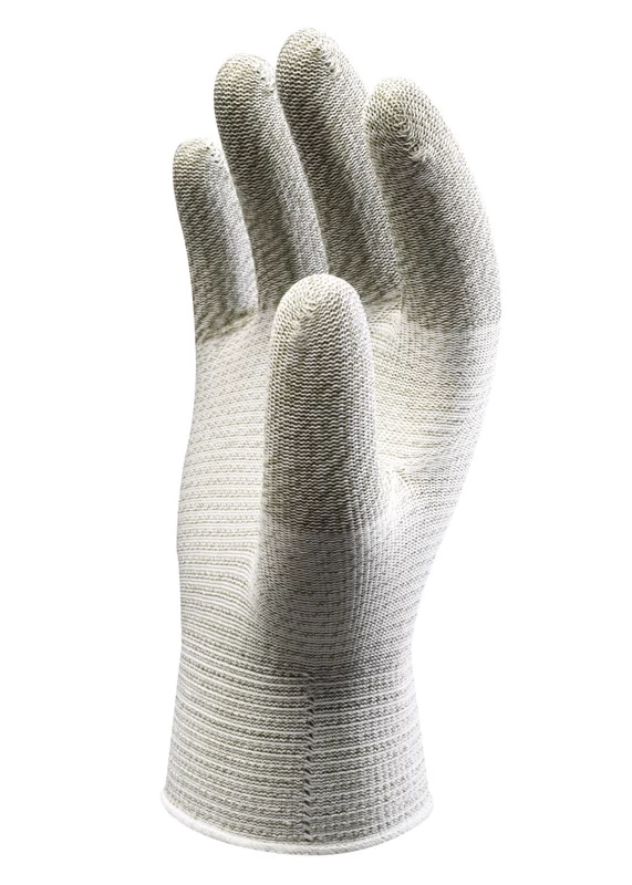 SHOWA AO150 ESD-Schutzhandschuhe Ohne Beschichtung (10 Paare In Paket), Grau-Weiss 4 SHOWA AO150 ESD-Schutzhandschuhe Ohne Beschichtung (10 Paare In Paket), Grau-Weiss – Bild 2