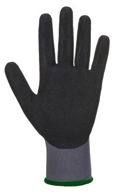Portwest AP62 - Dermiflex Aqua Arbeitshandschuhe Mit Beschichtung Aus Nitril, 15G, Abriebfest (12 Paare In Paket), Grau-Schwarz -Arbeitsschutzkleidung Geschäft 93C45C29 251A 6797 1850 98A9C1548F92
