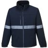 Portwest TK54 Arbeits Softshelljacke Mit Polar Fleece Und Reflexstreifen, Wasserabweisend, Winddicht, Atmungsaktiv, Marine -Arbeitsschutzkleidung Geschäft 94AEBAB4 2878 0761 503A C0998969A347