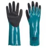 Portwest AP60 - Grip Lite Schutzhandschuhe Mit Stulpe - Chemikalienbeständig (12 Paare In Paket), Blau-Schwarz -Arbeitsschutzkleidung Geschäft 94B82594 9066 5896 F213 55E8B285E574