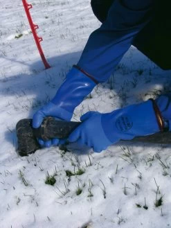 SHOWA 495 Kältebeständige Schutzhandschuhe Mit Schutz Vor Chemikalien (10 Paare In Paket), Blau -Arbeitsschutzkleidung Geschäft 94CAB469 C64E 81FC 1DC4 6E341AD52DA7