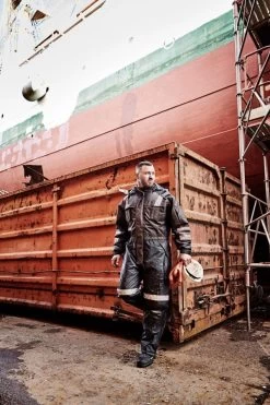 ELKA 088002 - WORKING XTREME WASSERDICHTER, ATMUNGSAKTIVER SCHUTZANZUG, Reguläre Größe, Grau-Schwarz -Arbeitsschutzkleidung Geschäft 971C12B1 56C7 2FAE A40F 4C85DDE13FFC