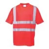 Portwest S478 - Warnschutz T-Shirt Aus Polyester Mit Reflexstreifen, Atmungsaktiv, Rot -Arbeitsschutzkleidung Geschäft 9A187704 B847 1B82 B52F D52C148E7AE7