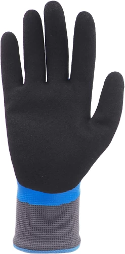 Active Gear Active GRIP G3250 Arbeitshandschuhe Aus Polyester Mit Beschichtung Aus Nitril Und Sandnitril (120 Paare In Karton), Schwarz-Blau -Arbeitsschutzkleidung Geschäft 9A79C74A 990B 098F 8691 F5295CE054CA