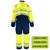 ProJob 6202 Arbeits Warnschutz GEFÜTTETER OVERALL - EN ISO 20471 KLASSE 3 / EN 343 Wasserdicht, Winddicht, Reguläre Größe, Gelb/marine -Arbeitsschutzkleidung Geschäft A2A8038B 3ABB E1BF 9AE3 44CC52A80CC8