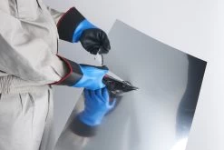 Showa S-TEX 377 SC Schnittschutzhandschuhe Mit Beschichtung Aus Nitrilschaum, Schnittschutz Klasse D, 13G, Hitzebeständig (5 Paare In Paket), Grau-blau -Arbeitsschutzkleidung Geschäft A3D67B68 1074 B3EA 761F CD9D88608586