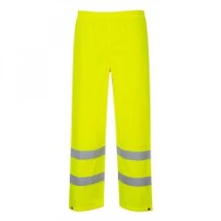 Portwest S480 - Warnschutzhose Mit Reflexstreifen Und Vollelastischem Bund, Wasserdicht, Reguläre Größe, Gelb