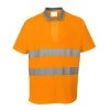 Portwest S171 - Warnschutz Polo-Shirt Aus Polyester/Baumwolle Mit Reflexstreifen Und 3-Knopf-Ausschnitt, Orange -Arbeitsschutzkleidung Geschäft A9F7D937 E99E 43EF BCDA 39859EC217D7
