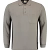 Tricorp 302001 Arbeits Sweatshirt Polokragen Bicolor Brusttasche, Grau-Schwarz -Arbeitsschutzkleidung Geschäft AC2DF93B 3B5A 8D14 5762 13FE74AF8443