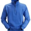 Snickers 2818 Sweatshirt Mit Halbreißverschluss, Blau -Arbeitsschutzkleidung Geschäft AC7FCC2F C6C6 AF2F 3ECC 139CCE0B54D5