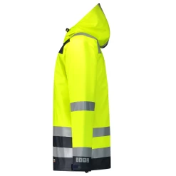 Tricorp 403017 Arbeits Warnschutz Regenjacke Multinorm Bicolor Antistatisch, Flammschutz, Wasserabweisend, Winddicht, Gelb-Ink -Arbeitsschutzkleidung Geschäft B1A81C37 9864 C8CE 0245 F80CD453F568