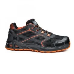 BASE B1004 - K-Step/K-Speed/K-Move S1P HRO SRC SICHERHEITSTURNSCHUHE AUS TEXTIL, Schwarz-orange