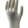 SHOWA AO150 ESD-Schutzhandschuhe Ohne Beschichtung (10 Paare In Paket), Grau-Weiss