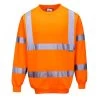 Portwest B303 - Warnschutz-Sweatshirt, Reflektierend, Orange