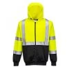 Portwest B315 - Zweifarbiges Warnschutz-Sweatshirts Mit Reflexstreifen Und Kapuze, Gelb-Schwarz -Arbeitsschutzkleidung Geschäft BA3E80D8 C9B3 DFB6 7119 34A291545747
