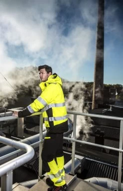 ProJob 6445 Arbeits Warnschutz 3-IN-1 FUNKTIONS-JACKE EN ISO 20471 KLASSE 3/2 Wasserdicht, Winddicht, Atmungsaktiv, Gelb/schwarz -Arbeitsschutzkleidung Geschäft BA9434EB 2752 EE7B 8FC0 CC70569715D4