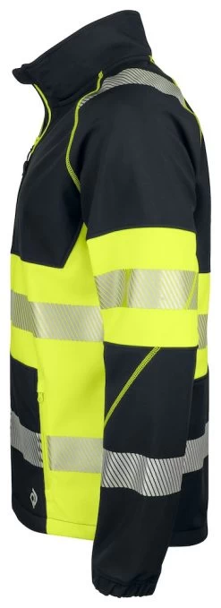 ProJob 6443 ARBEITS WARNSCHUTZ SOFTSHELL JACKE EN ISO 20471 KLASSE 1, WINDDICHT, ATMUNGSAKTIV, Gelb/schwarz -Arbeitsschutzkleidung Geschäft BCE9F95D 7D68 7DB1 1B54 A634DB94E590