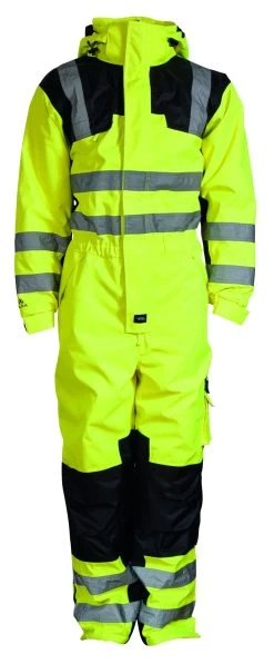 ELKA 088000R - VISIBLE XTREME THERMO-WARNSCHUTZANZUG, Reguläre Größe, Gelb-Schwarz