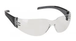 Portwest PR32 - Wrap Around Pro Schutzbrille Mit UV-Schutz Und Beständigkeit Gegen Beschlagen, Schläge Und Kratzer (12 Stücke In Paket), Klar