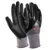 Active Gear Active GRIP G3120 Schutzhandschuhe Mit Beschichtung Aus Nitril, Abrieb- Und Reißfest (120 Paare In Karton), Grau-Schwarz
