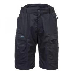Portwest KX340 - KX3 Ripstop Arbeits Shorts, Schwarz