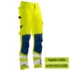 Jobman 2378 Arbeits Warnschutz BUNDHOSE, Reguläre Größe, Gelb/dunkelblau -Arbeitsschutzkleidung Geschäft C65C412D 43AF 4F98 E5C4 B4B4DFCA06A6