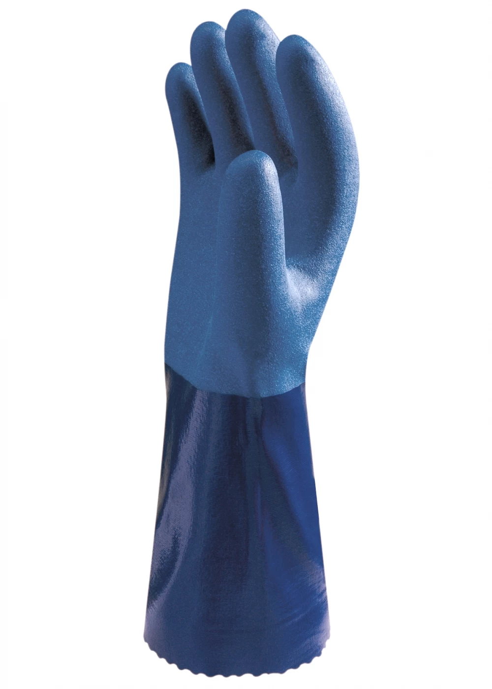 SHOWA CS720 Schnittschutzhandschuhe Mit Beschichtung Aus Nitril (10 Paare In Paket), Blau 4 SHOWA CS720 Schnittschutzhandschuhe Mit Beschichtung Aus Nitril (10 Paare In Paket), Blau – Bild 2