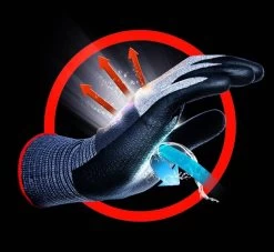 Showa 381 Schutzhandschuhe Mit Beschichtung Aus Nitril, Abriebfestigkeit Stufe 4 (10 Paare In Paket), Grau -Arbeitsschutzkleidung Geschäft CB314EC7 F305 C123 D9E5 C1A169EE68DA