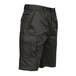 Portwest S790 - Army Arbeits Shorts Aus Polyester Und Baumwolle Mit UV-Schutz, Schwarz