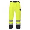 Portwest FR92 - Bizflame Pro Warnschutzhose Mit Schweißerschutz, Flammhemmend, Elektrostatisch, Reguläre Größe, Gelb